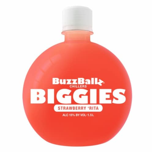 BuzzBallz Biggies Strawberry Rita Perspective: front