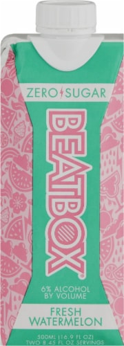 BeatBox® Zero-Sugar Fresh Watermelon Wine Perspective: front
