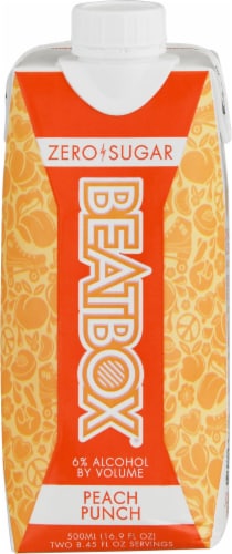 BeatBox® Zero Sugar Peach Punch Wine Perspective: front