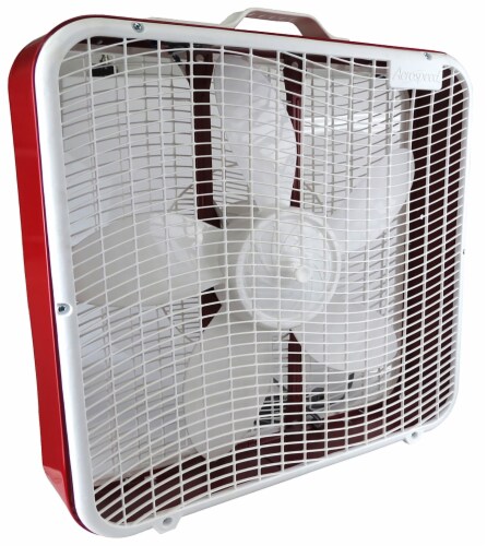 VMI Box Fan - Red Perspective: front