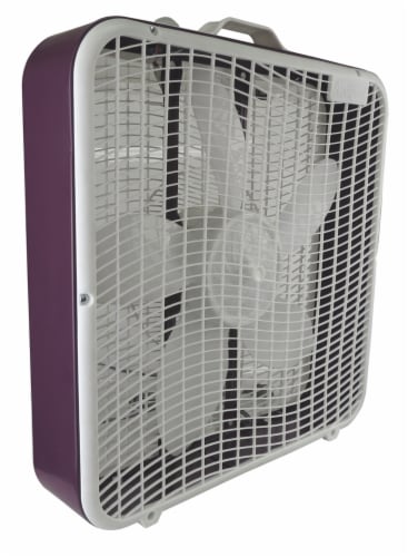 VMI Box Fan - Purple Perspective: front