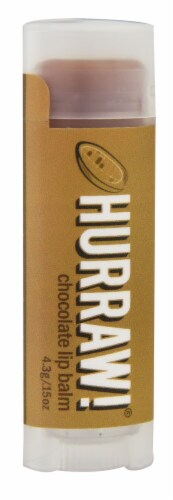 Hurraw! Balm  Lip Balm   Chocolate Perspective: front