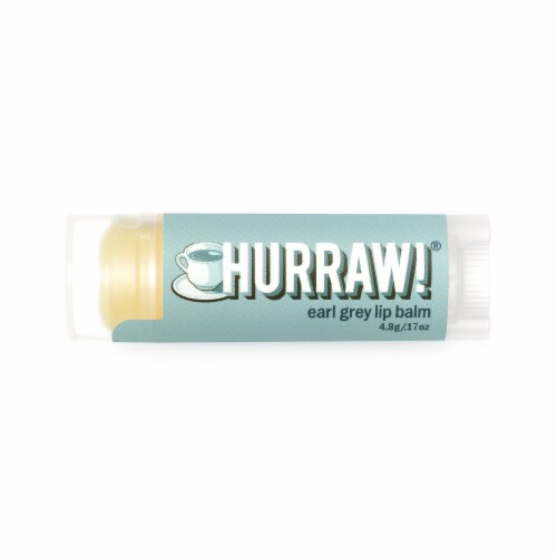 Hurraw! Balm  Lip Balm   Earl Grey Perspective: front