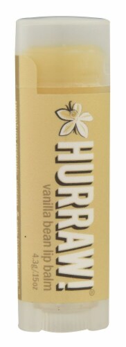 Hurraw! Balm  Lip Balm   Vanilla Bean Perspective: front