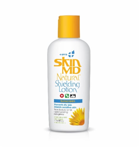Skin MD Natural Shielding Sunscreen Lotion SPF 15 Perspective: front