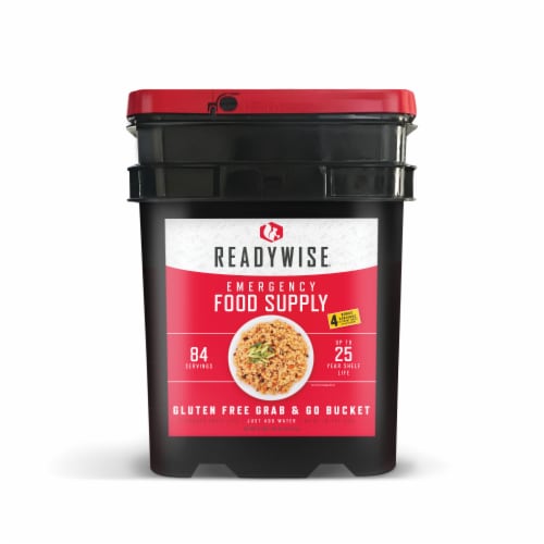 ReadyWise Gluten Free Grab and Go Emergency Food Supply Perspective: front