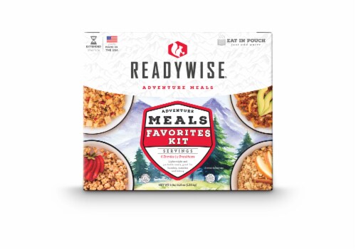 ReadyWise Adventure Meal Favorites Kit Perspective: front