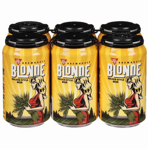 BJ's Brewhouse Blonde Kolsch-Style Beer Perspective: front