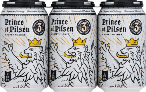 Three Taverns Craft Brewery Pilsner Perspective: front