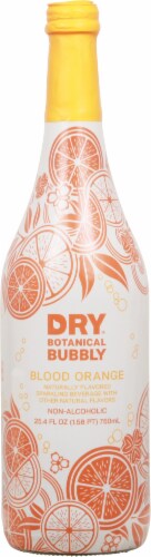 Dry Sparkling Blood Orange Soda Perspective: front