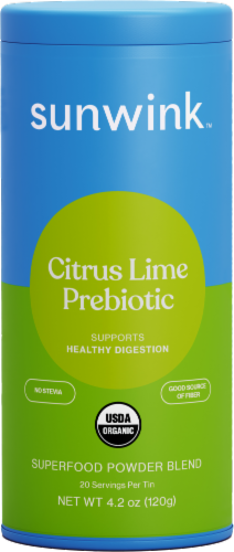 Sunwink™ Citrus Lime Prebiotic Perspective: front