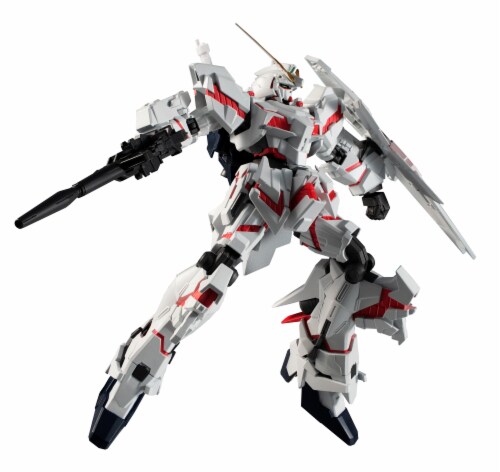Bluefin RX-0 Gundam Unicorn Action Figure Perspective: front