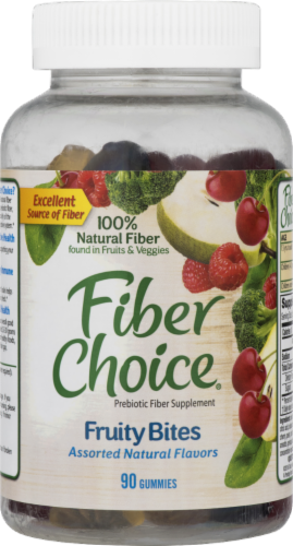 Fiber Choice Fruity Bites Fiber Supplement Perspective: front