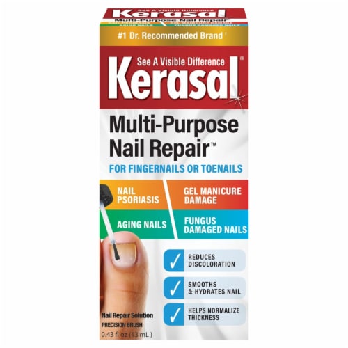 Kerasal® Multi-Purpose Nail Repair Solution Perspective: front
