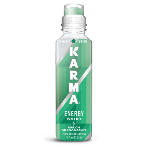 Karma® Melon Dragonfruit Energy Water Perspective: front