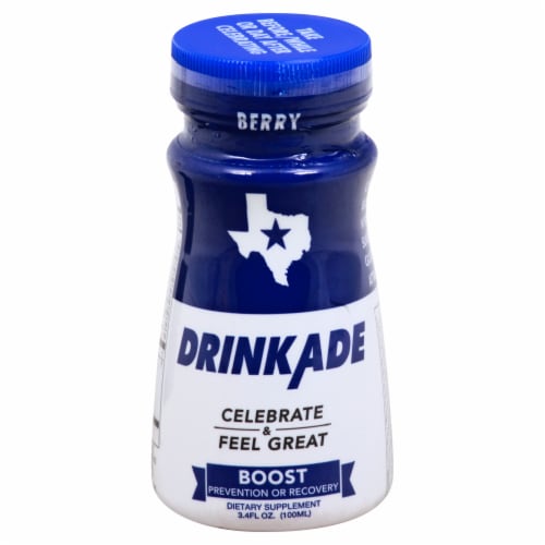 Drinkade Boost Bottle Perspective: front