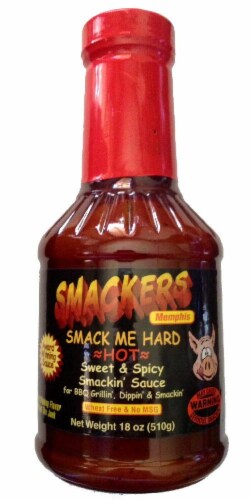 Smackers Smack Me Hard Hot Smackin' Sauce Perspective: front