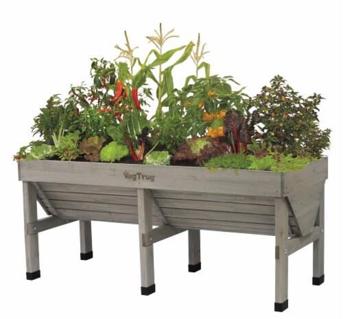 VegTrug Medium - Gray Wash FSC 100% Perspective: front