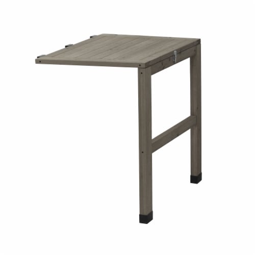 VegTrug Side Table Gray Wash FSC 100% Perspective: front