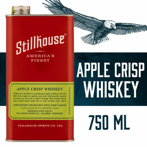 Stillhouse Apple Crisp Tennessee Whiskey Can Perspective: front