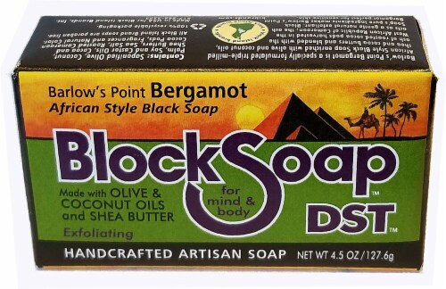 Block Soap Bar Barlow's Point Bergamot Perspective: front