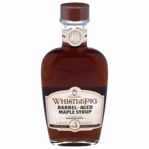 Whistle Pig Maple Syrup Whiskey Perspective: front