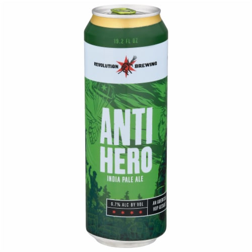 Revolution Brewing Anti-Hero India Pale Ale Perspective: front