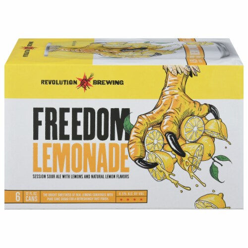 Revolution Brewing Lemonade Sour Ale Perspective: front