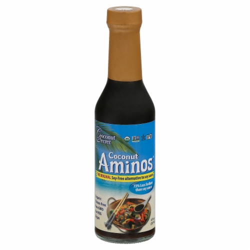 Coconut Secret Organic Raw Coconut Aminos Perspective: front