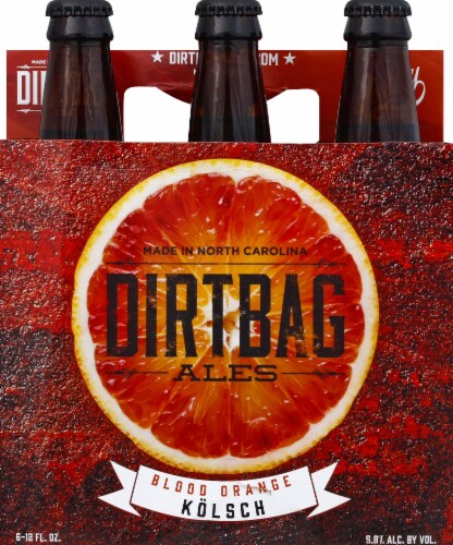 Dirtbag Ales Blood Orange Kolsch Perspective: front