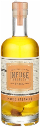 Infuse Spirits Mango Habanero Vodka Perspective: front