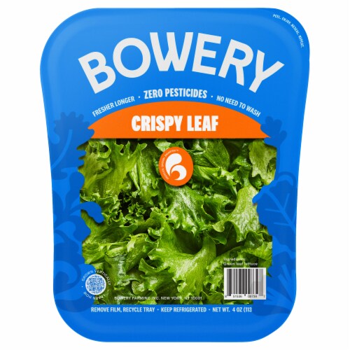 Bowery Crispy Leaf Lettuce Perspective: front
