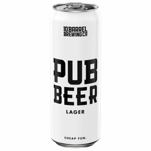 10 Barrel Brewing Co. Pub Beer Lager Perspective: front