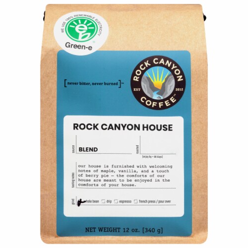 Rock Canyon Coffee™ House Blend Whole Bean Coffee Perspective: front