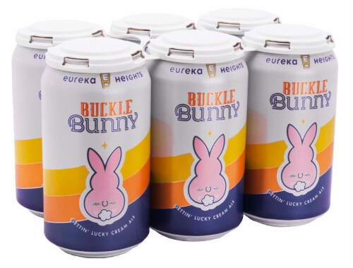 Eureka Heights Brewing Company Buckle Bunny Cream Ale Perspective: front