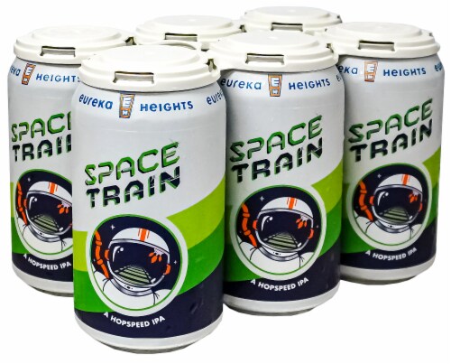 Eureka Heights Brewing Company Space Train IPA Perspective: front