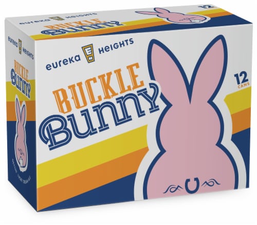 Eureka Heights Brewing Company Buckle Bunny Cream Ale Perspective: front