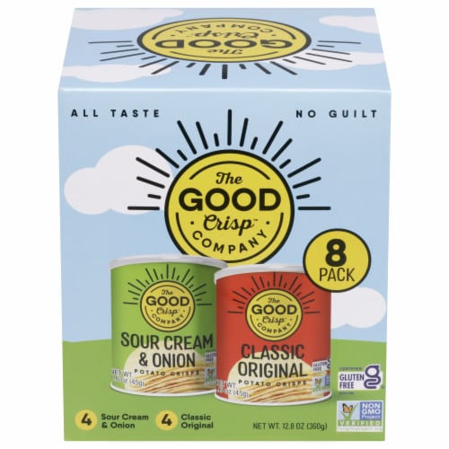 The Good Crisp™ Company Potato Crisps Variety Pack Perspective: front