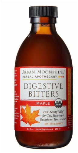Urban Moonshine  Organic Bitters Gluten Free   Maple Perspective: front