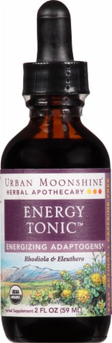 Urban Moonshine Energy Tonic Herbal Supplement Perspective: front