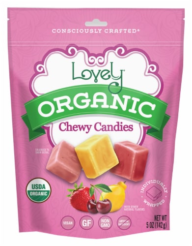 Lovely Organic Fruit Chews Perspective: front