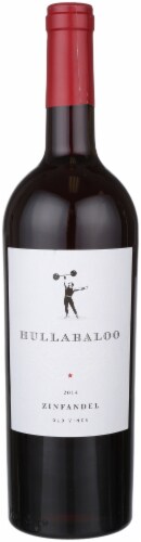 Hullabaloo Napa Zinfandel Wine Perspective: front
