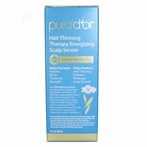 Pura D'or Hair Thinning Therapy Energizing Scalp Serum, 4 fl oz