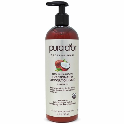 Pura d'or Organic Fractionated Coconut Oil, 16 fl oz - Kroger