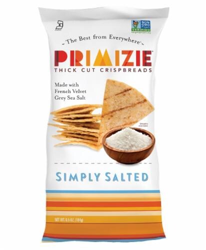 Primizie Simply Salted Crispbreads Perspective: front