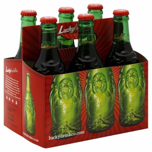 Lucky Buddha Enlightened Beer Perspective: front