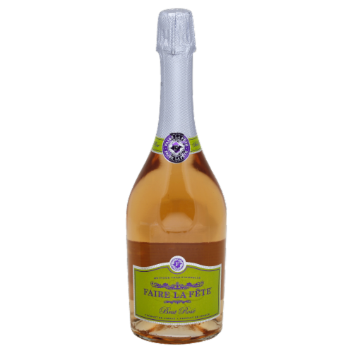 Faire La Fete Brut Rose Perspective: front