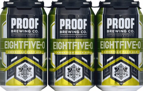 Proof Brewing Co. Eight Five-0 American Pale Ale Perspective: front