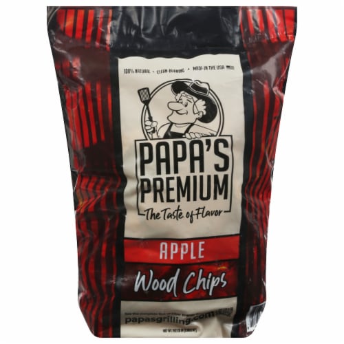 Papa's All Natural Wood Chips - Apple Perspective: front