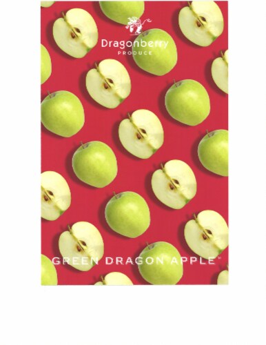 Chobani Green Dragon Apple Pouch Perspective: front